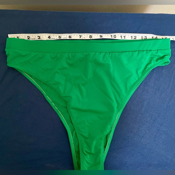 Matte Collection Swimsuit - Women’s Green, 2 Piece Swimsuit. - Picture 4 of 8